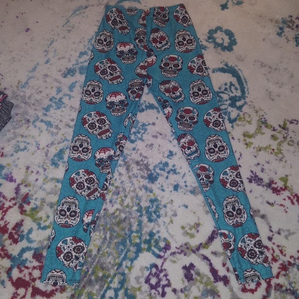 Like new skull leggings